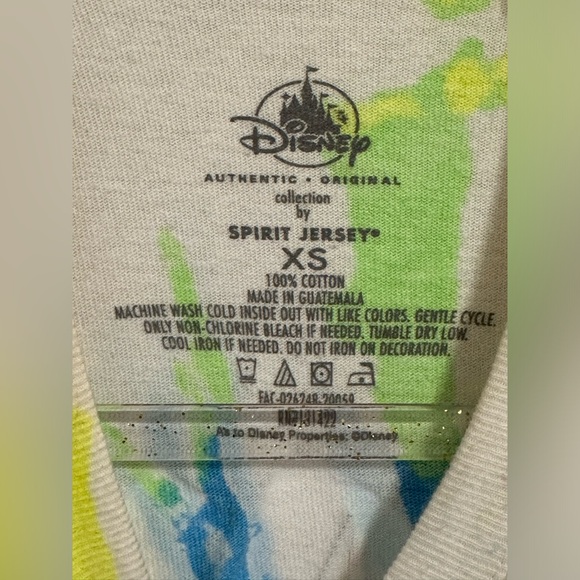 Disney Spirit Jersey Tie Die XS - Picture 5 of 12